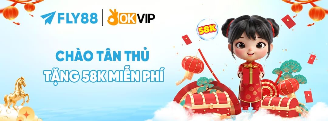 Banner chào tân thủ Fly88 +58K